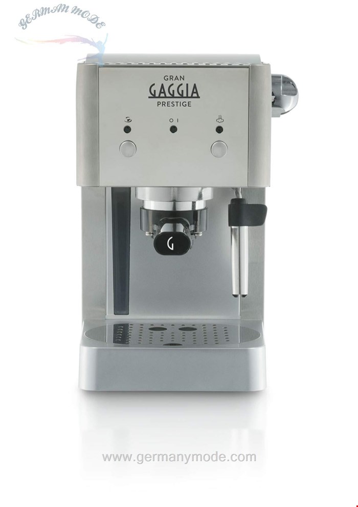  خرید از آمازون - اسپرسو ساز گاگیا ایتالیا Gaggia RI8427/11 GranGaggia Prestige – دستگاه قهوه اسپرسو دستی، برای قهوه آسیاب شده و پد، نقره ای، تکی 950 وات