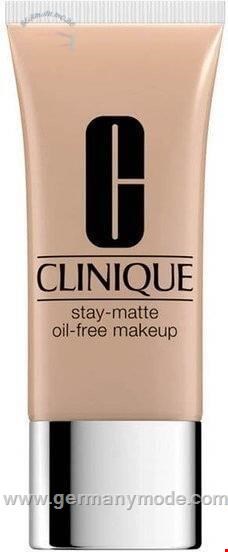 کرم پودر مات کننده بدون چربی 30 میل کلینیک آمریکا Clinique Stay-Matte Oil-Free Make-Up (30 ml)