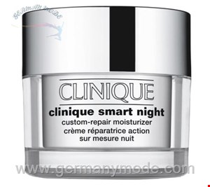 کرم شب آبرسان ترمیم کننده کلینیک آمریکا Clinique Smart Night (50ml) trockene bis sehr trockene Haut