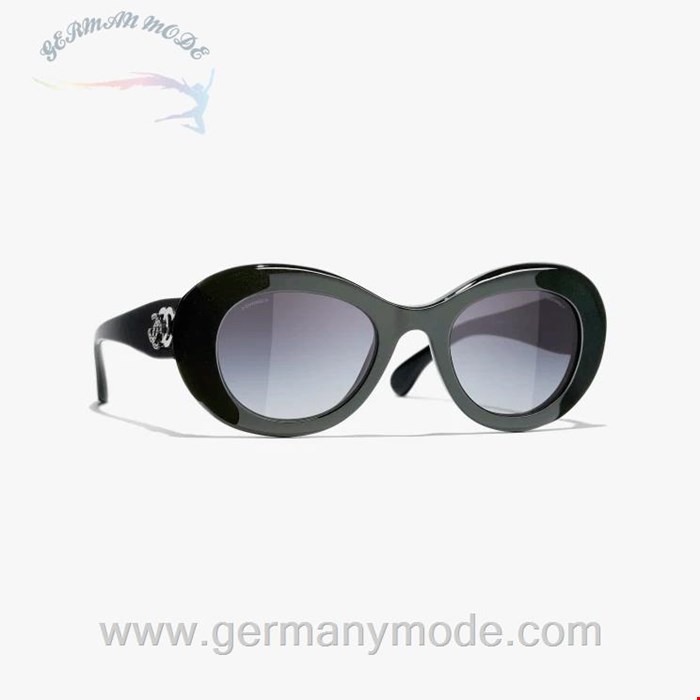 عینک آفتابی زنانه شنل فرانسه CHANEL OVALE SONNENBRILLE 5469B 1707/S6