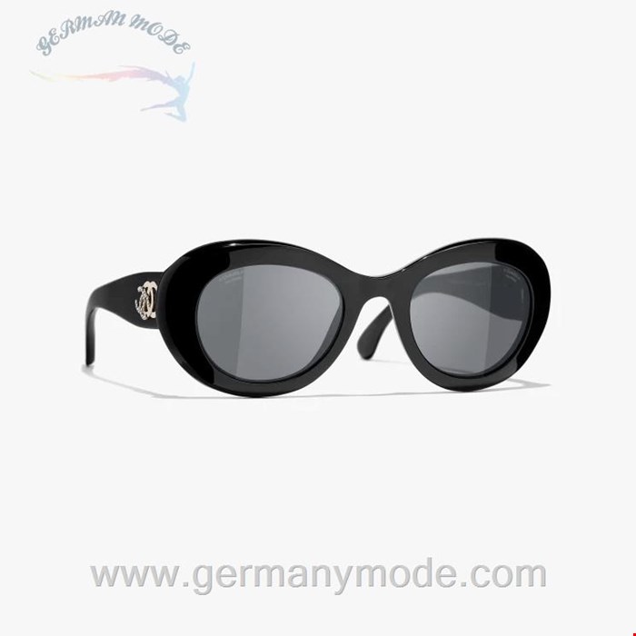 عینک آفتابی زنانه شنل فرانسه CHANEL OVALE SONNENBRILLE 5469B C622/T8