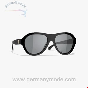 عینک آفتابی زنانه شنل فرانسه CHANEL PILOTENSONNENBRILLE 5467B C622/T8