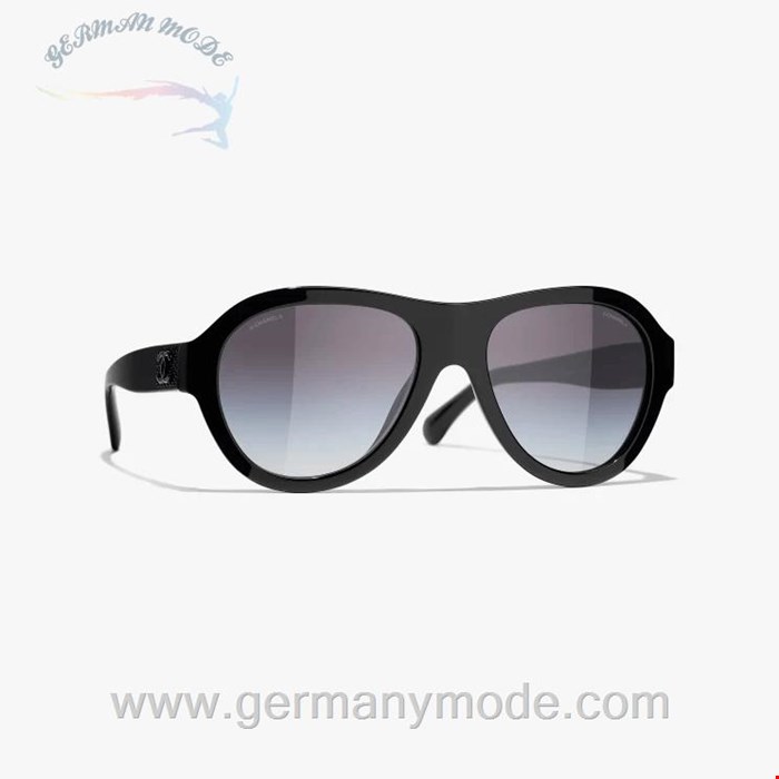 عینک آفتابی زنانه شنل فرانسه CHANEL PILOTENSONNENBRILLE 5467B C888/S6