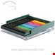  ماژیک حرفه ای 12 رنگ فابرکاستل آلمان FABER CASTELL Pitt Artist Pen Brush Tuschestift 12er Etui Basisfarben