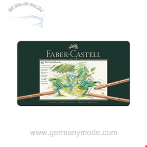 مداد رنگی پاستلی 60 رنگ فابرکاستل آلمان FABER CASTELL Pitt Pastellstift 60er Metalletui