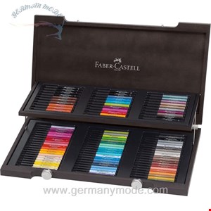 ماژیک حرفه ای 90 رنگ فابرکاستل آلمان FABER CASTELL Pitt Artist Pen Tuschestift 90er Holzkoffer