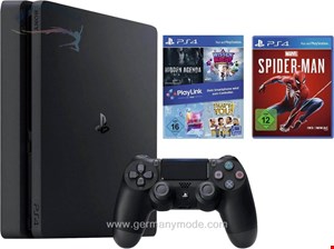 پلی استیشن کنسول بازی 1 ترابایت سونی PlayStation PS4 Slim1TB Bundle inkl Spiderman  4er Playlink