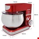  غذا ساز همه کاره سینتروکس آلمان Syntrox Küchenmaschine Knetmaschine Basic 5 Liter Farbwahl  rot A Ware