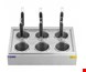  دستگاه پاستاپز 6 سبد برقی صنعتی رویال کترینگ Royal Catering Nudelkocher mit 6 Körben - Temperatur: 30 - 110 °C RC-PM006