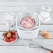  بستنی ساز 1.5 لیتر کلارشتاین آلمان Klarstein Creamberry Eiscremebereiter Weiß Eismaschine 9,5 watt 1,5 Ltr/30min