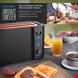  توستر آرندو آلمان Arendo Toaster- 2 lange Schlitze-für 4 Scheiben- 1500 W