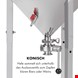  دستگاه تقطیر گلاب گیر عرق گیر 60 لیتری کلارشتاین آلمان Klarstein Gärkeller Pro XL Fermentierkessel Maischekessel Silber
