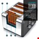  توستر آرندو آلمان Arendo Toaster-4 kurze Schlitze- für 4 Scheiben- 1630 W