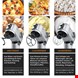  غذا ساز همه کاره آرندو آلمان Arendo Küchenmaschine- 1200 W- Küchenmaschine digital inkl