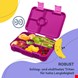  ظرف غذا و اسنک کودک کلارشتاین آلمان Klarstein schmatzfatz by Lite Lunchbox 6 Violett