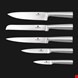  ست چاقو آشپزخانه 6 پارچه برلینگر هاوس مجارستان BERLINGER HAUS KNIFE SET WITH STAND  BH/2427 BLACK ROYAL LINE