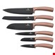  ست چاقو آشپزخانه 6 پارچه برلینگر هاوس مجارستان BERLINGER HAUS 6-PIECE KNIFE SET  BH-2558 ROSE GOLD COLLECTION