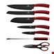  ست چاقو آشپزخانه 8 پارچه برلینگر هاوس مجارستان BERLINGER HAUS 8-PIECE KNIFE SET  BH/2562 BURGUNDY COLLECTION
