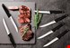  ست چاقو استیک آشپزخانه 6 پارچه برلینگر هاوس مجارستان BERLINGER HAUS STEAK KNIFE SET  BH-2787 BLACK SILVER COLLECTION