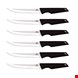  ست چاقو استیک آشپزخانه 6 پارچه برلینگر هاوس مجارستان BERLINGER HAUS STEAK KNIFE SET  BH-2787 BLACK SILVER COLLECTION