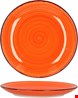  سرویس غذاخوری سفالی 12 پارچه 4 نفره مامبوکت  MamboCat Teller-Set Orange (12-tlg.)