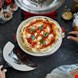  پیتزا ساز اسپرینگلن آلمان Springlane Pizzaofen Peppo-Inkl-Pizzaheber/Rezeptheft/rot