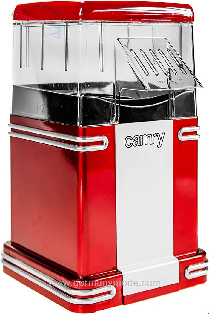 پاپ کورن ساز کمری  Camry Popcornmaschine CR-4480, Fettfreie Zubereitung, 50er Jahre Retro Design