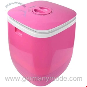 مینی واش کمپینگ سینتروکس آلمان Syntrox Germany Waschmaschine Tumba 2 Kg Schleuder Timer Farbwahl pink A Ware
