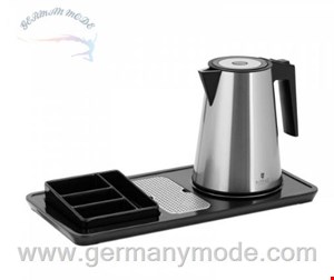 کتری برقی رویال کترینگ آلمان Royal Catering Wasserkocher - Kaffee- und Teestation - 1,2 L - 1800 W - silbern