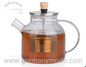 قوری چای دمنوش ساز بیم آلمان Beem Teekanne 1 Glaskanne mit Teesieb 1