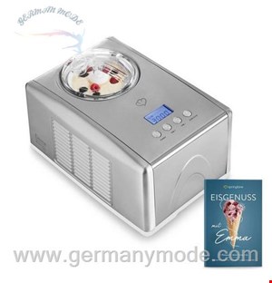 بستنی ساز 1.5 لیتری اسپرینگلین آلمان Springlane Emma Eismaschine mit Kompressor 1,5  silber
