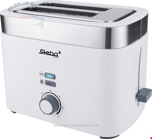 توستر استبا آلمان Steba Toaster TO 10 Bianco- 2 kurze Schlitze- 930 W