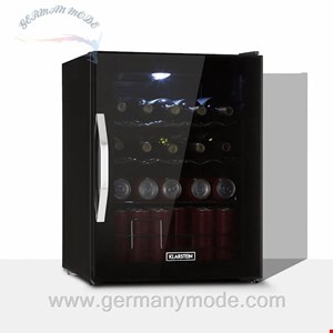 یخچال بطری سرد کن کلارشتاین آلمان Klarstein Beersafe XL Onyx Kühlschrank Getränkekühlschrank Onyx 46 dB 60 Ltr