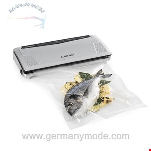 دستگاه وکیوم خانگی کلارشتاین آلمان Klarstein FoodLocker Slim Vakuumierer Grau 130 watt