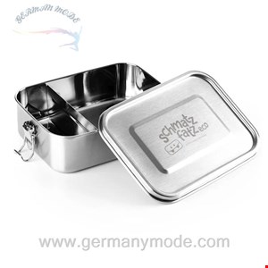 ظرف غذا یقلوی کلارشتاین آلمان Klarstein schmatzfatz eco Lunchbox Silber