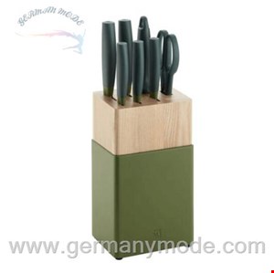 ست چاقو آشپزخانه 8 پارچه زولینگ آلمان ZWILLING Messerblock Set Now S 8tlg. grün