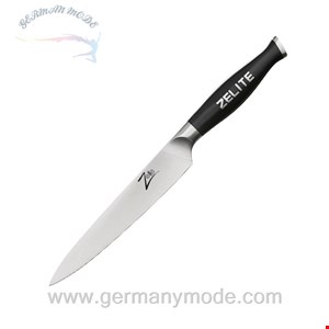 چاقو آشپزخانه 27.3 سانتیمتری کلارشتاین آلمان Klarstein Comfort Pro Serie 6 Allzweckmesser Messer Schwarz