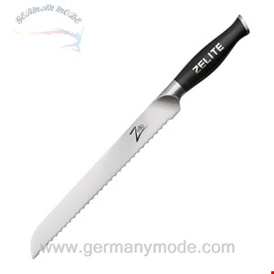 چاقو آشپزخانه 39.5 سانتیمتری کلارشتاین آلمان Klarstein Comfort Pro Serie 10 Brotmesser Messer Schwarz