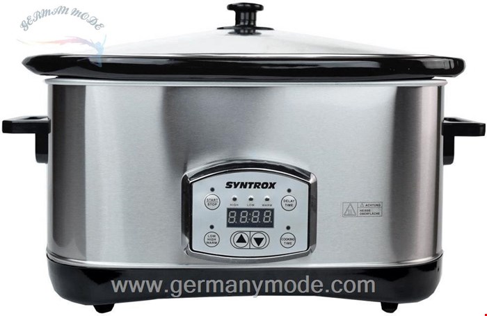 آرام پز 7.5 لیتری سینتروکس آلمان Syntrox Germany Slow Chef SC 750D