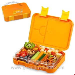 ظرف غذا و اسنک کودک کلارشتاین آلمان Klarstein schmatzfatz junior Lunchbox Orange  