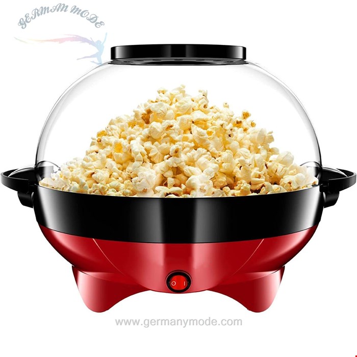 پاپ کورن ساز آمورکسیا Amorxia Popcornmaschine 5 L Stille und Schnelle Antihaftbeschichtung 850W