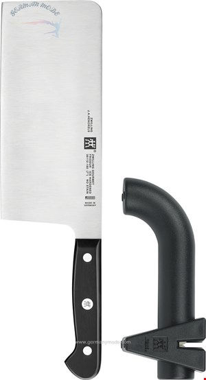 ست 2 پارچه ساطور و چاقو تیز کن زولینگ آلمان  ZWILLING Gourmet Messerset 2-teilig (36130-001-0)