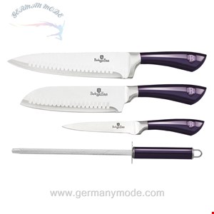 ست چاقو آشپزخانه 4 پارچه برلینگر هاوس مجارستان BERLINGER HAUS 4-PIECE KNIFE SET BH2496 PURPLE ECLIPSE COLLECTION
