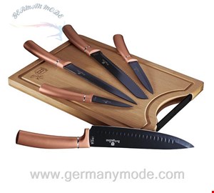 ست چاقو تخته برش بامبو برلینگر هاوس مجارستان BERLINGER HAUS KNIFE SET / BAMBOO CUTTING BOARD  BH2575