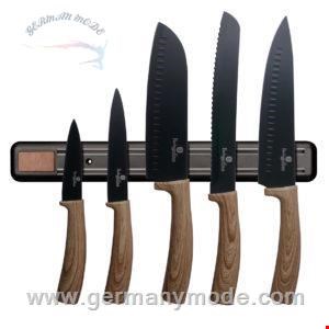 ست چاقو آشپزخانه 6 پارچه برلینگر هاوس مجارستان BERLINGER HAUS 6-PIECE KNIFE SET  BH/2541 FOREST COLLECTION 