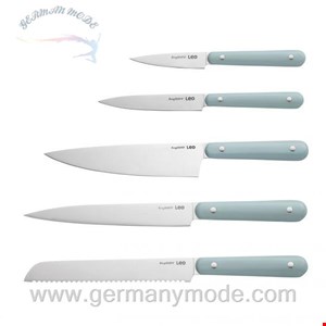 ست چاقو آشپزخانه 5 پارچه برگهف بلژیک Berghoff 5 tlg Kompletierset Slate - Leo