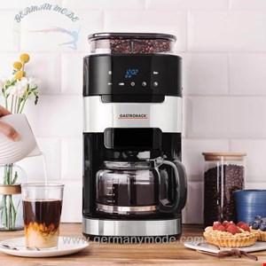 قهوه ساز گاستروبک آلمان Gastroback Kaffeemaschine mit Mahlwerk Grind  Brew Pro 42711