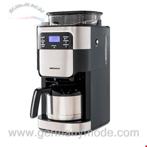 قهوه ساز مدیون آلمان MEDION Kaffeemaschine mit Mahlwerk MD 19777 900W Leistung