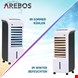 کولر آبی فن تصفیه هوا رطوبت ساز آربوس Arebos Luftreiniger 4in1 Aircooler- Mobile Klimaanlage-Klimagerät 