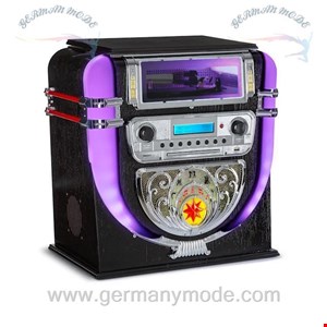 رادیو CD پلیر MP3 پلیر کلارشتاین آلمان Klarstein Graceland Mini Jukebox